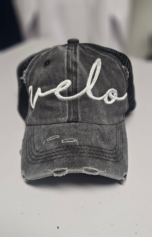 Velo mesh baseball hat