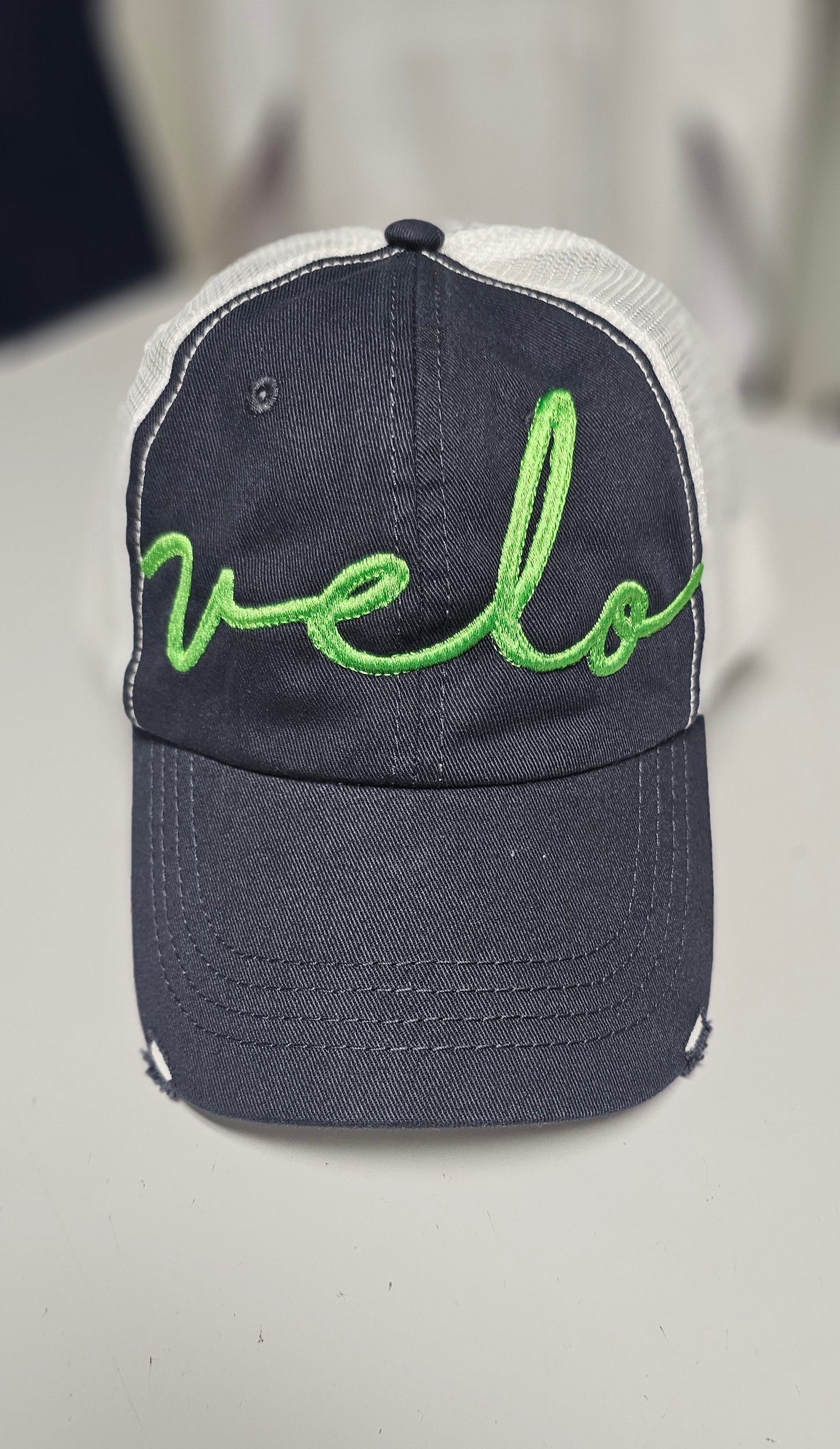 Velo mesh baseball hat